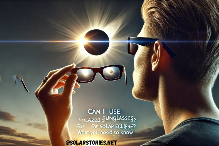 can i use polarized sunglasses for solar eclipse