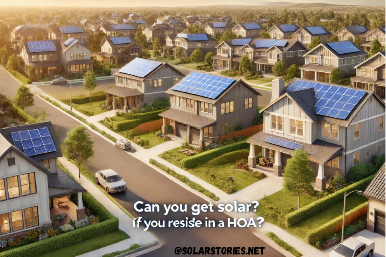 can you get solar if you reside in a hoa