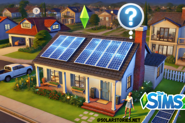 why is my solar not working sims 4