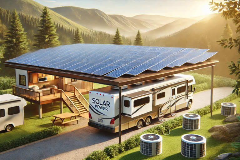 can you run ac with solar power in rv