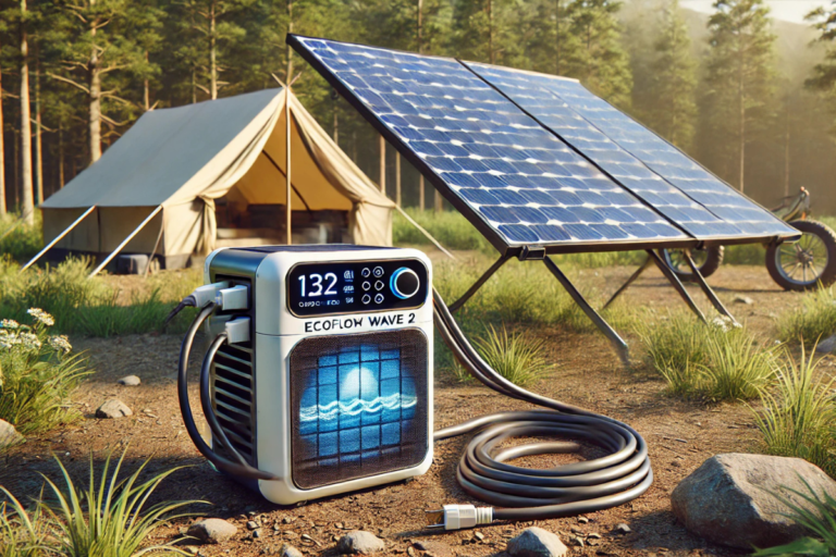 can you solar ]charge ecoflow wave 2 while using it