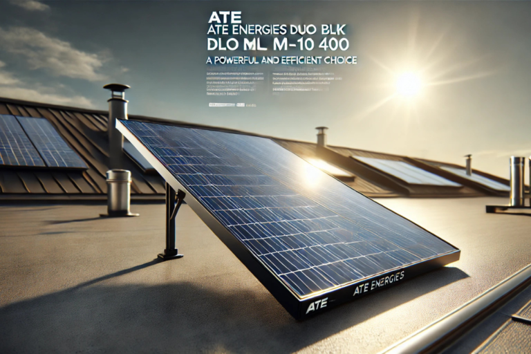 ate energies duo blk ml-10 400 solar panel rating