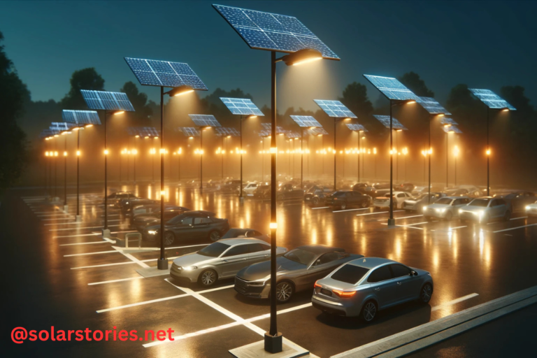 solar parking lot lights