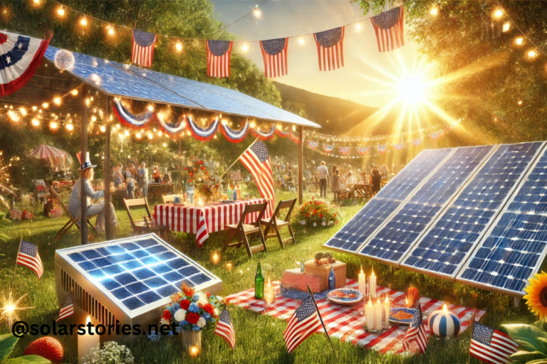 solar power 4th of july