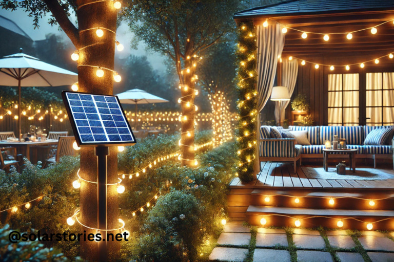 solar powered rope lights