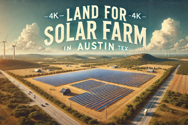 land for solar farm in austin