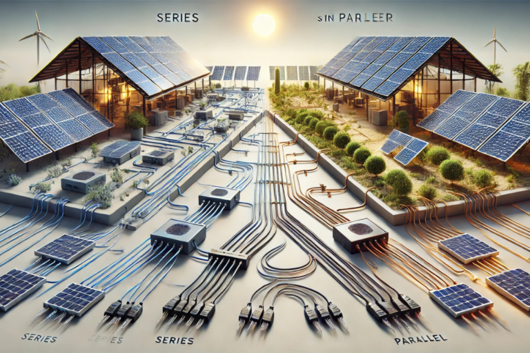 solar panels in series vs in parallel