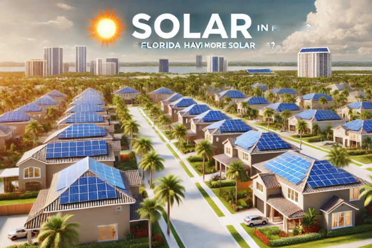 should florida have more solar usage