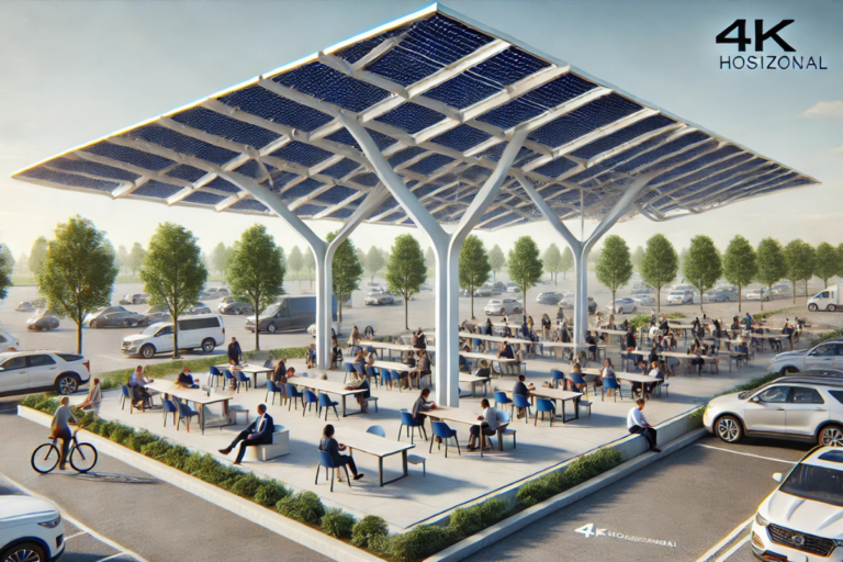 solar canopy group occupancy