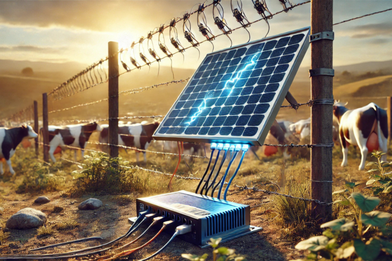 solar power electric fence