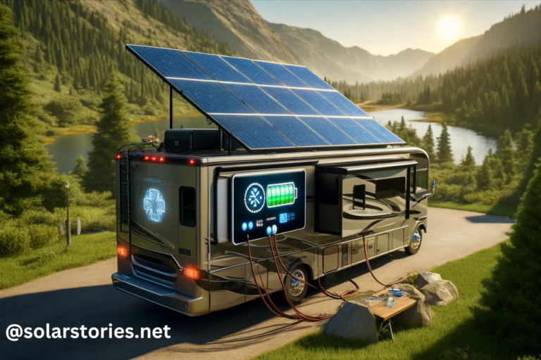 is rv solar always cgarging battery