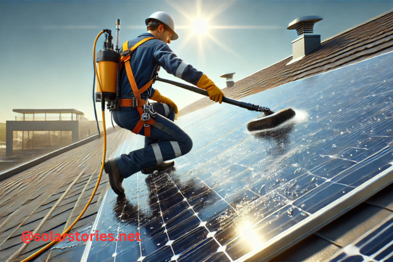 solar panel cleaning service