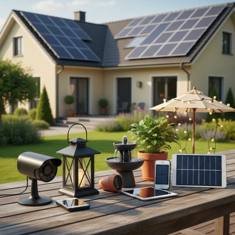 Top Solar Gadgets For Home In 2025: Smart, Money Saving, And Eco Friendly Ways To Power Your Life solar gadgets for home