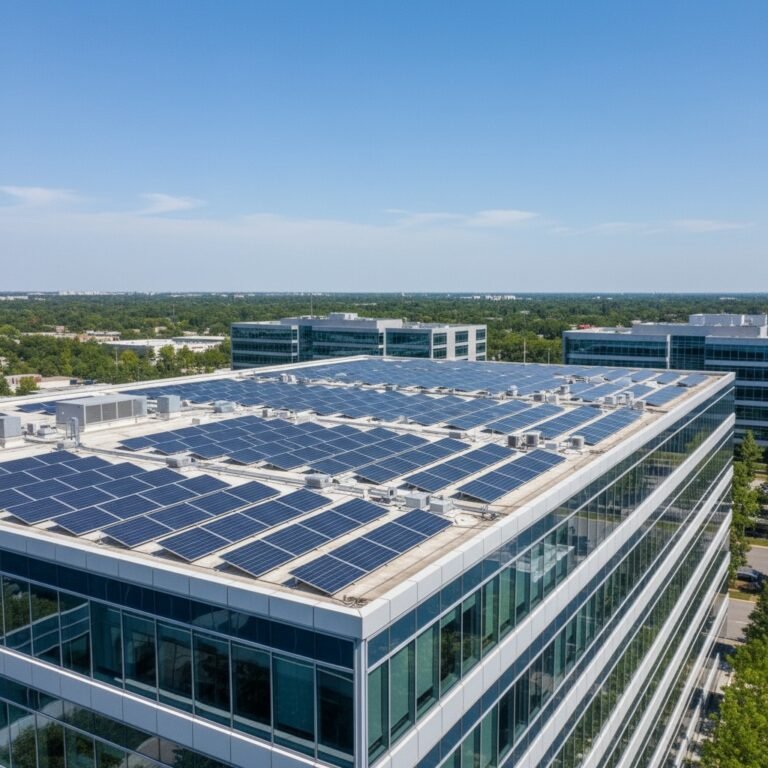 Solar Panels For Commercial Buildings: The 2025 Guide To Cutting Energy Costs And Powering A Greener Future solar panels for commercial buildings