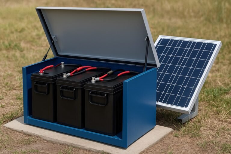 battery box for solar batteries