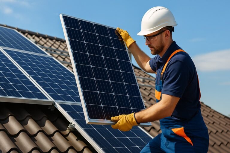 solar panel replacement