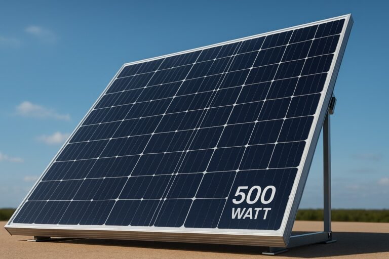 500 watt solar panel
